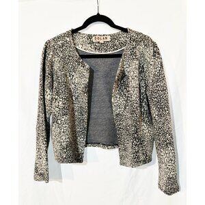 Anthropologie Dolan Eva Textured Knit Cropped Jacket Women’s – Size L